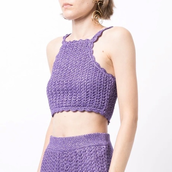 Alice McCall Flicker Crochet Top - Picture 1 of 7